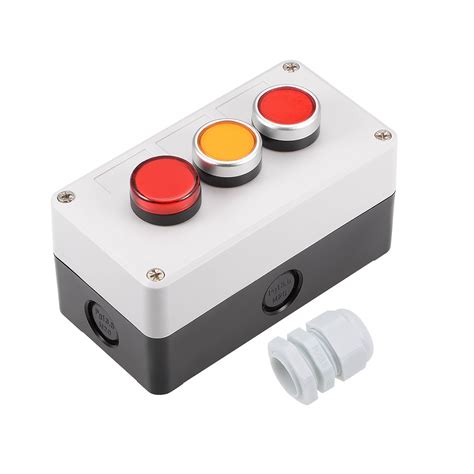 push button switch box